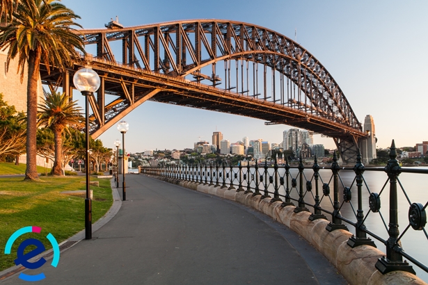 Sydney Harbour Bridge At Sunrise logo blog 