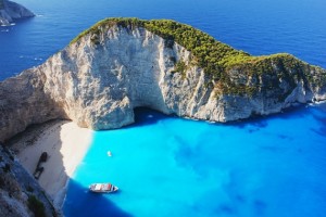 Navagio Beach in Zakynthos 300x200
