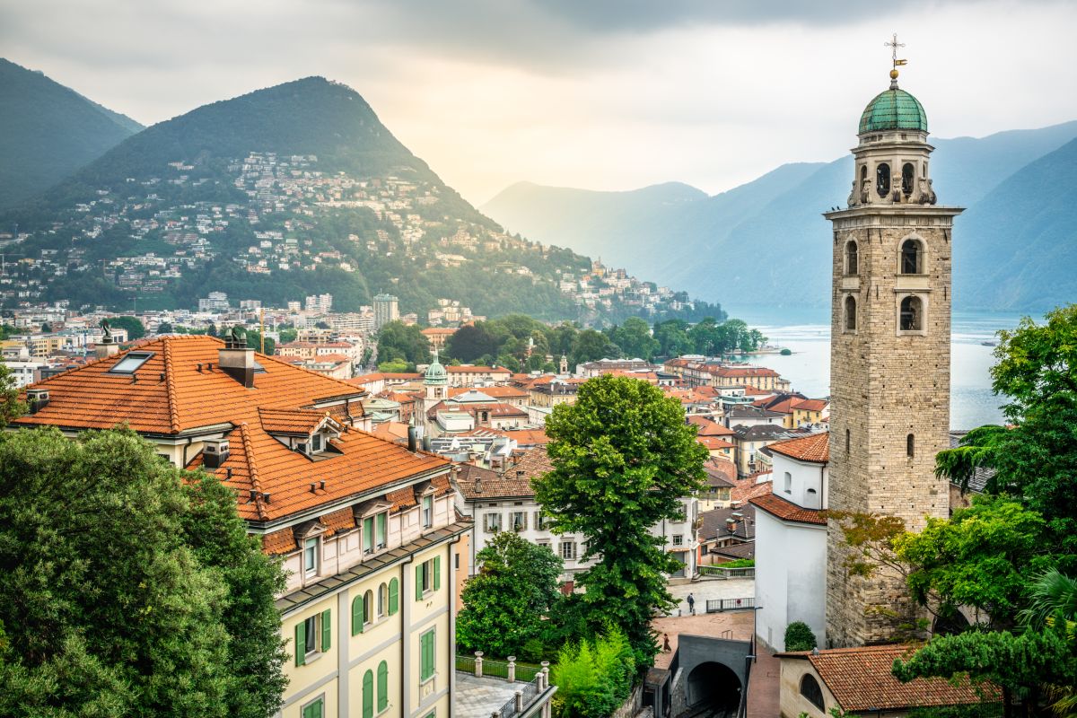 lugano panoramic view 