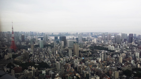 Rappongi view from Mori Art Tower 1 