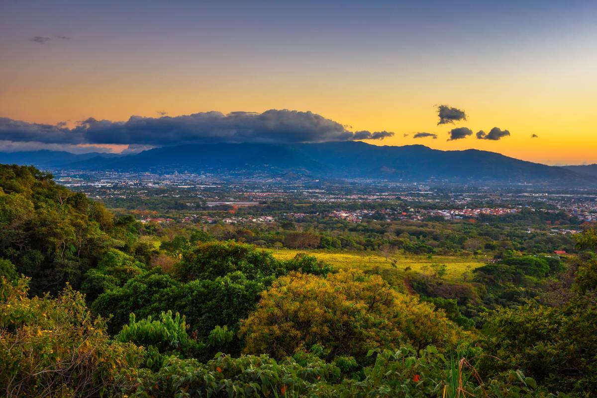 costa rica san jose panorama 