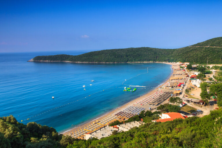 Plaża Jaz, Czarnogóra