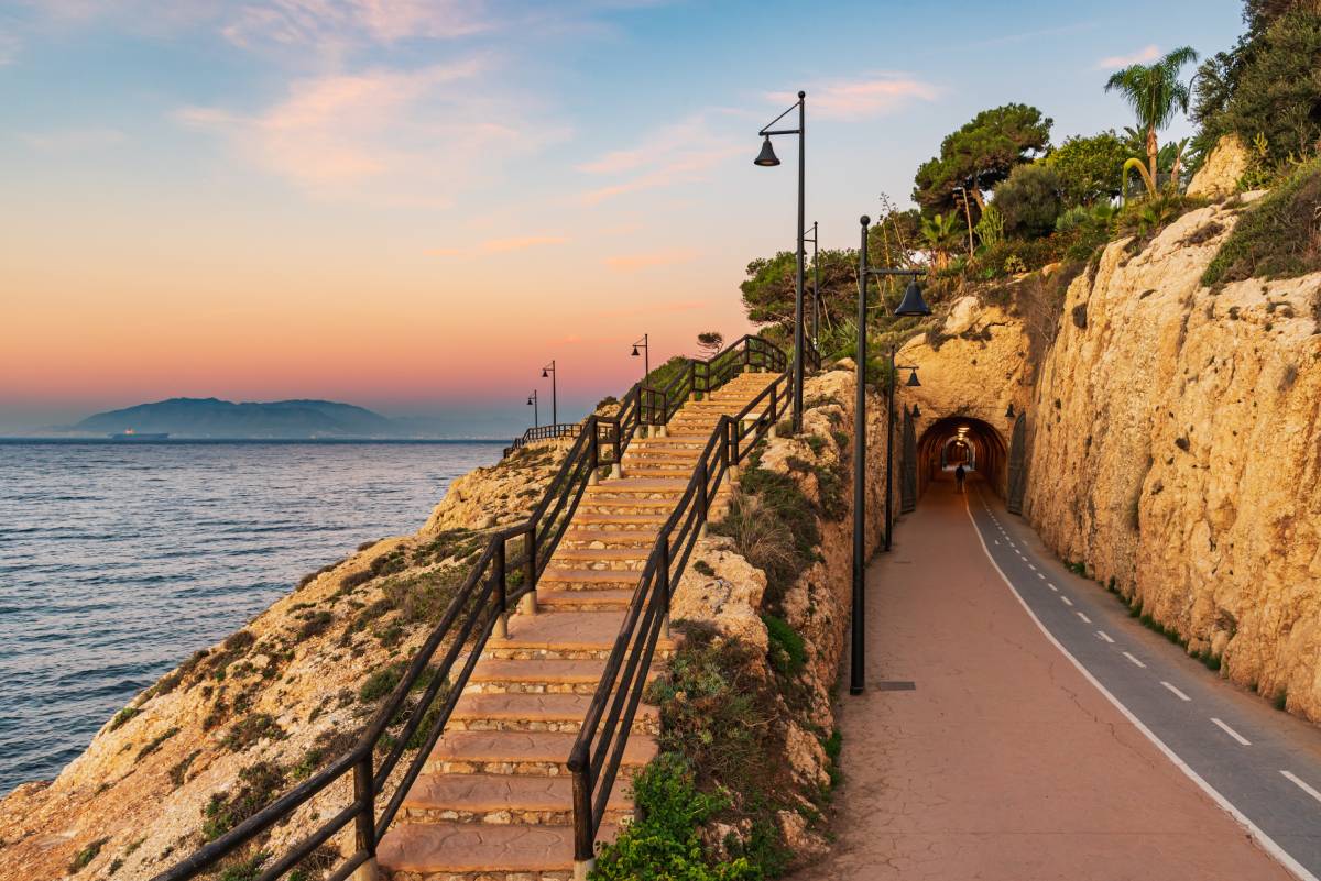 Malaga, Costa de la Luz, Hiszpania © Shutterstock