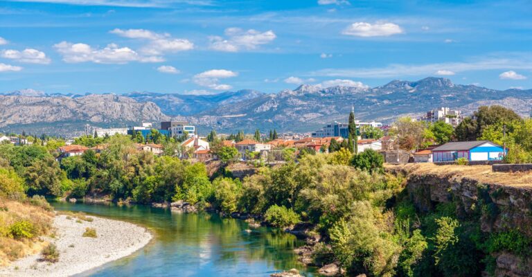 Rzeka Moraca, Podgorica © Shutterstock