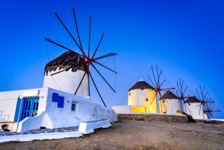Kato Mili, Mykonos, Grecja © Shutterstock