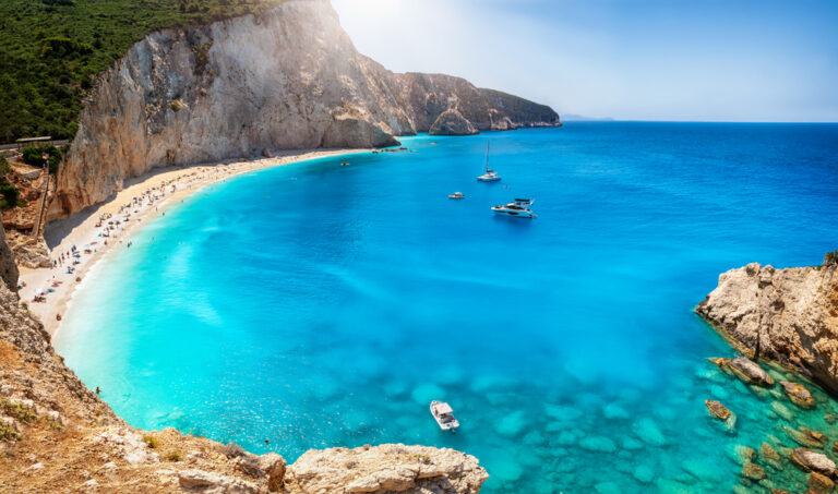 Plaża Porto Katsiki Lefkada, Grecja © Shutterstock