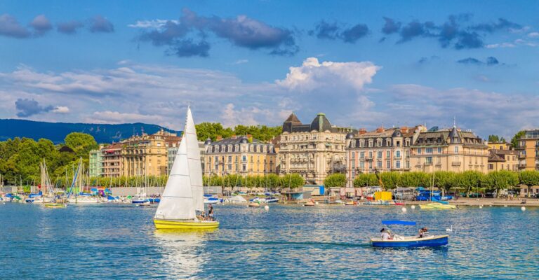 Jezioro Genewskie, Genewa, Szwajcaria © Shutterstock