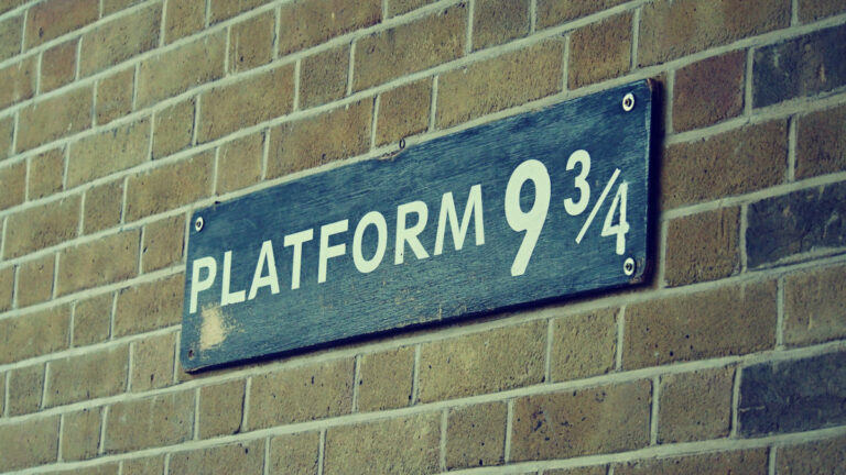 Peron 9 i 3/4, Kings Cross, Londyn