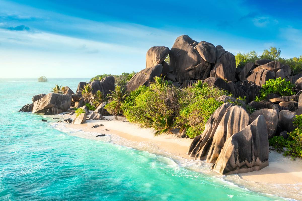 Anse Source D'Argent, La Digue Island, Seszele © Shutterstock