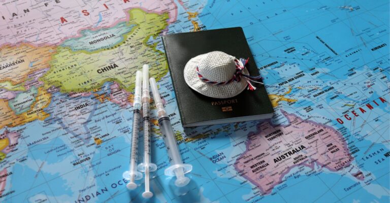 szczepienia podróże