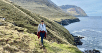 Kinga Eysturland na farerskich szlakach Wyspy owcze