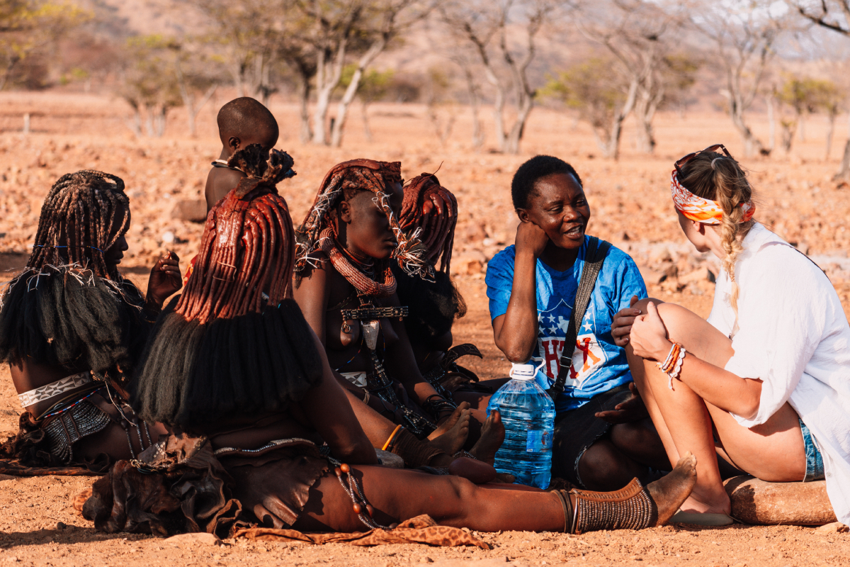 Ewelina Tomkiewicz stwewardesa w podróży Afryka