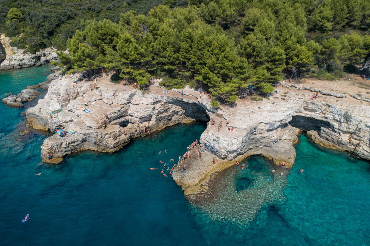 Galebove Stijene, Pula, Chorwacja © Shutterstock
