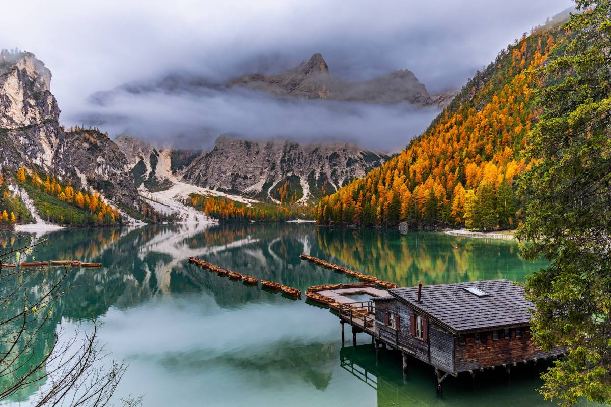 Lago di Braies, Dolomity © Shutterstock