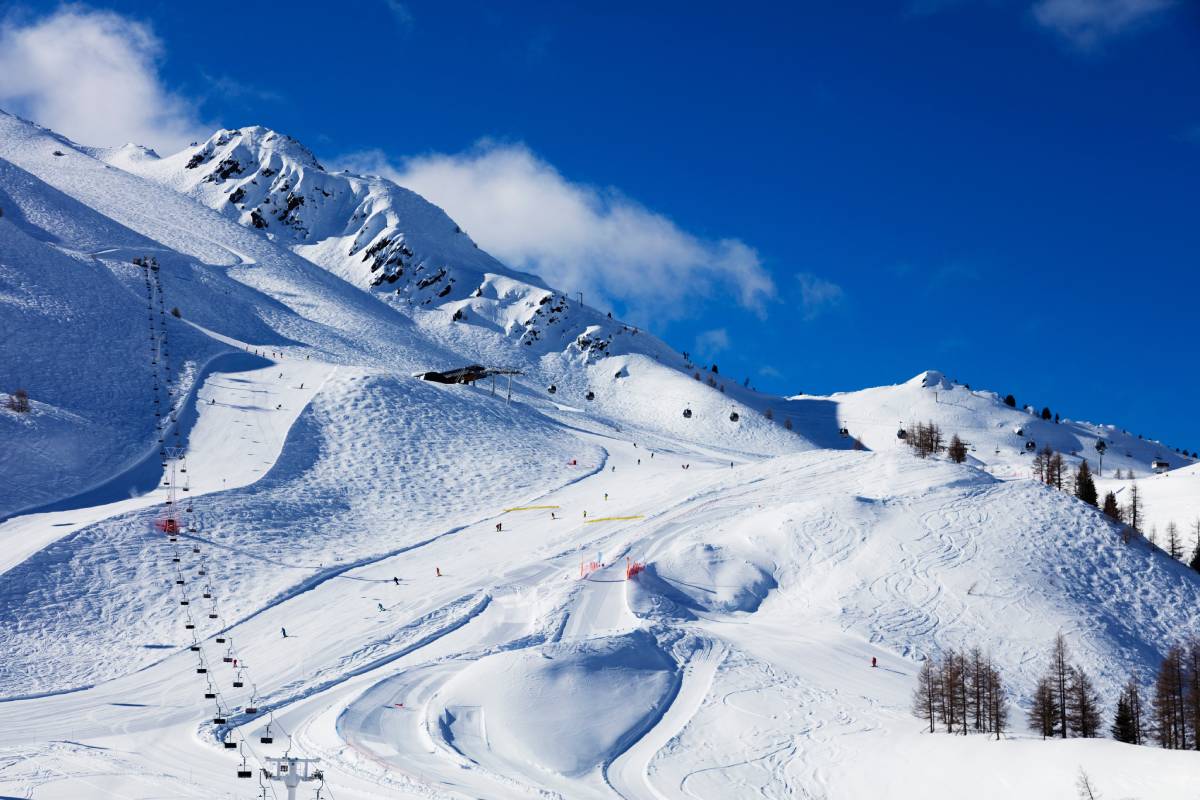 Ośrodek narciarski Grands Montets, Chamonix, Górna Sabaudia, Rodan-Alpy, Francja © Shutterstock