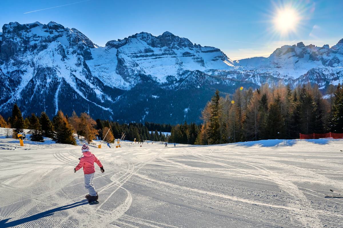Ośrodek narciarski Madonna di Campiglio, Włochy © Shutterstock