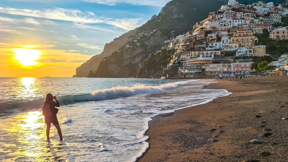 Plaża Marina Grande, Wybrzeże Amalfi © Shutterstock