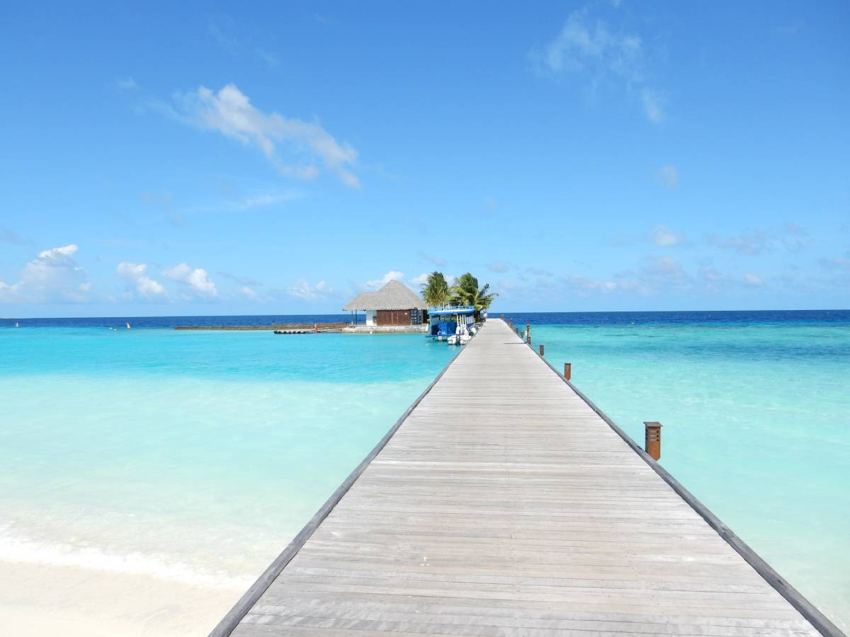 Plaże na Veligandu, Malediwy © Shutterstock