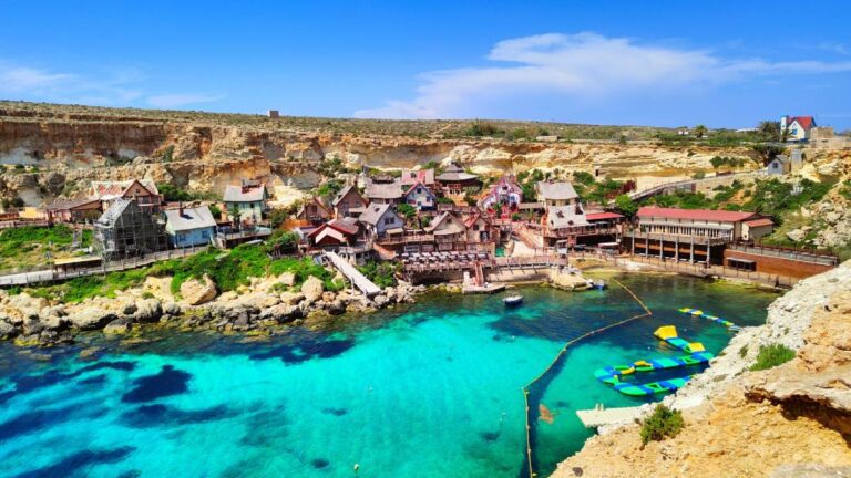 Popeye Village Mellieħa, Malta © Shutterstock