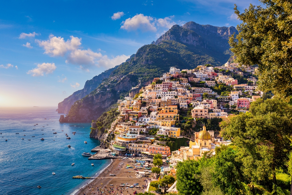 Positano, Wybrzeże Amalfi © Shutterstock