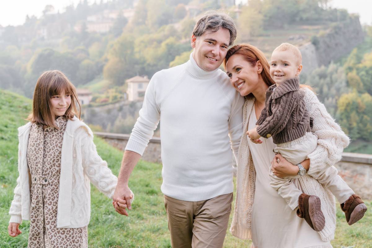 Punkt widokowym w Bergamo, Włochy © Shutterstock