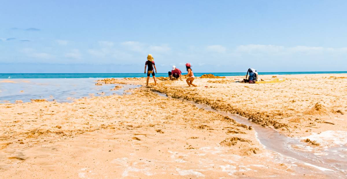 Rodzina na plaży na Fuerteventura © Shutterstock