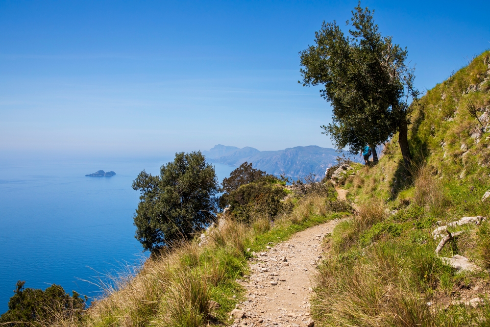 Ścieżka Bogów (Sentiero degli Dei), Wybrzeże Amalfi © Shutterstock