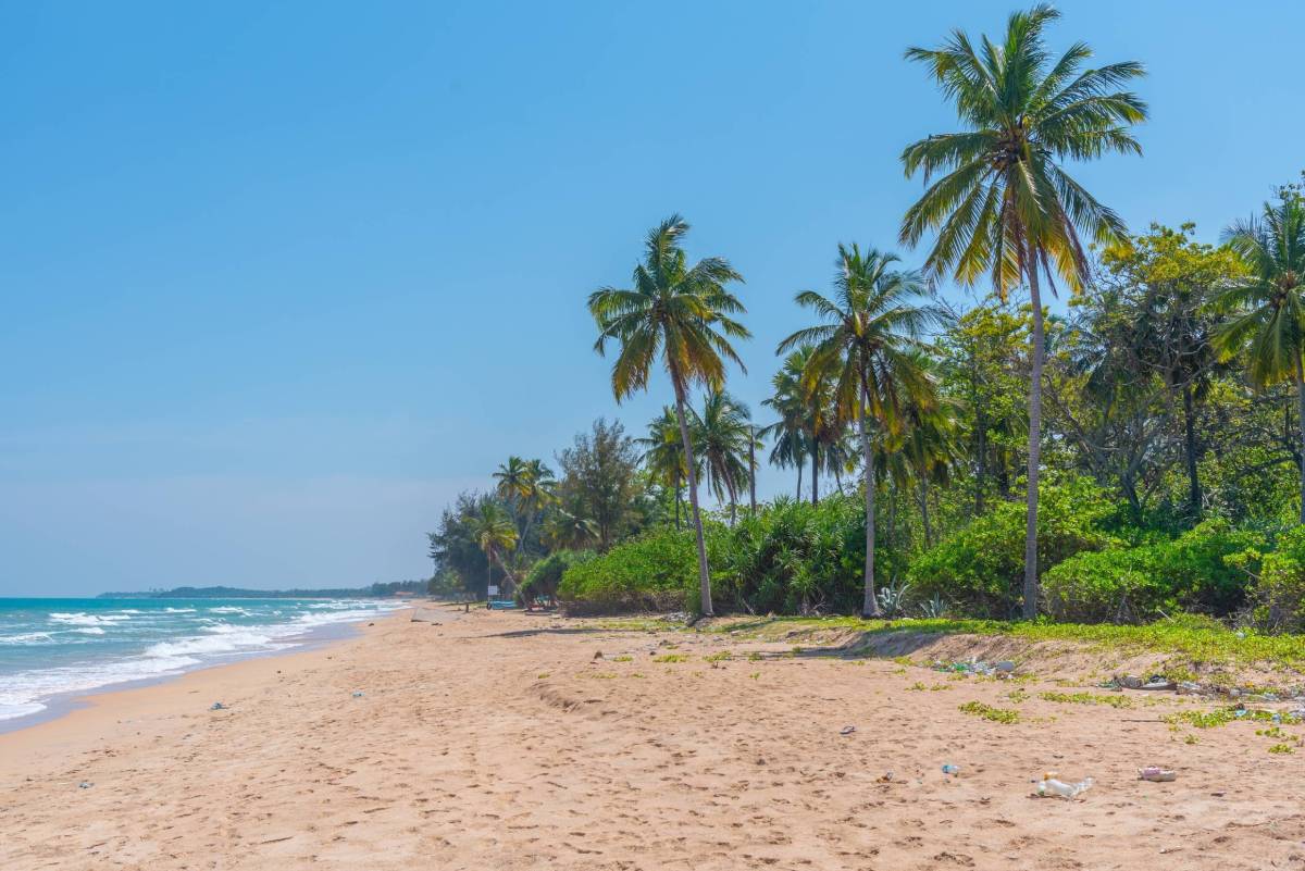 Słoneczny dzień na plaży Nilaveli w Sri Lance © Shutterstock