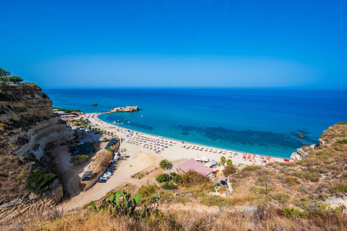 Spiaggia di Riaci, Kalabria, Włochy © Shutterstock
