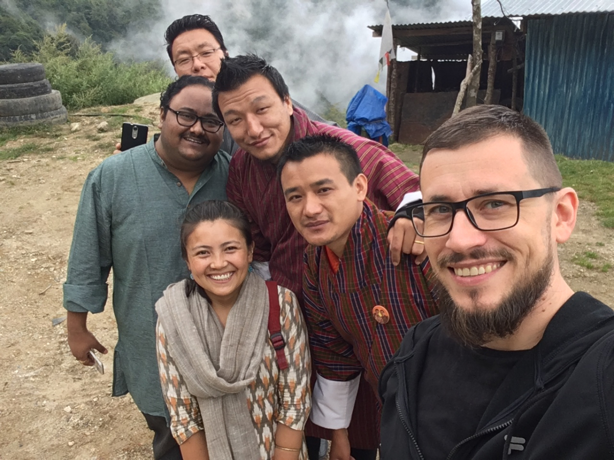 Szymon żyliński naukowiec w Bhutanie