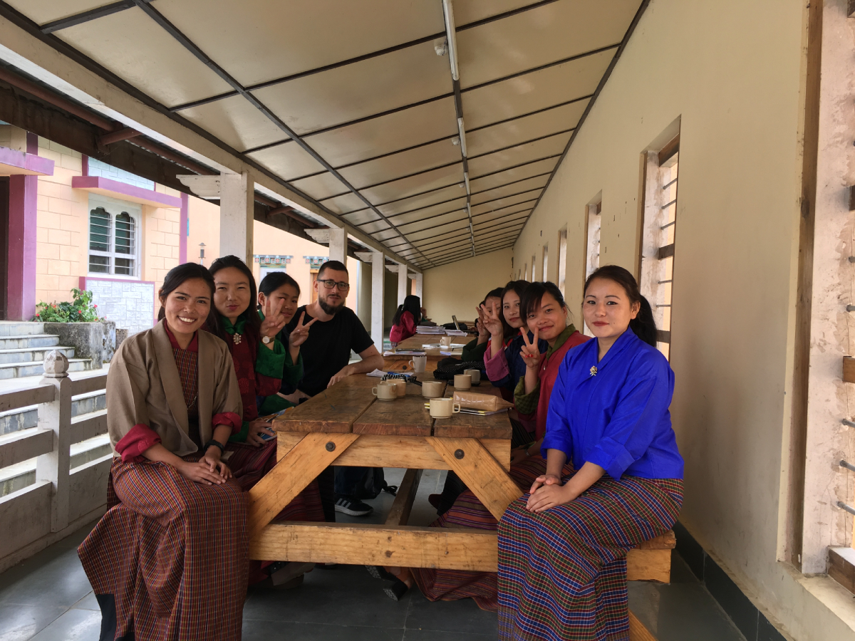 Szymon Żyliński w Bhutanie