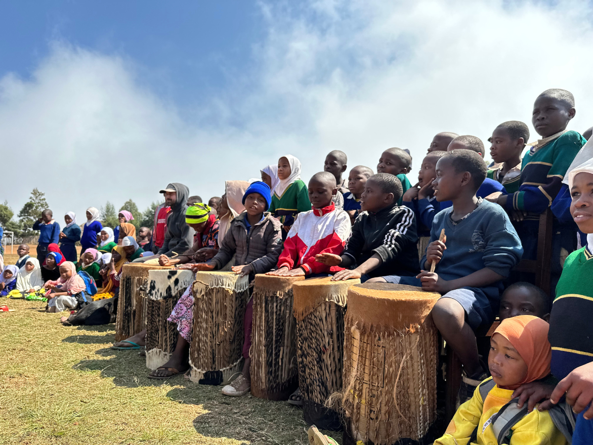 Dzieci w Tanzanii, zdjęcie Dagmary Ikiert