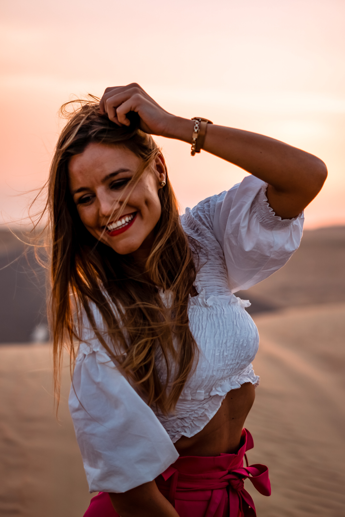 Ewelina Tomkiewicz stewardesa w podróży