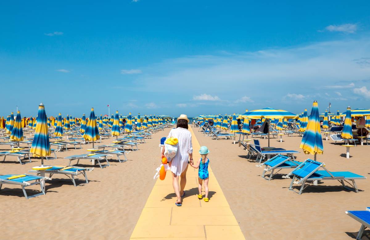 Plaża Rimini © Shutterstock
